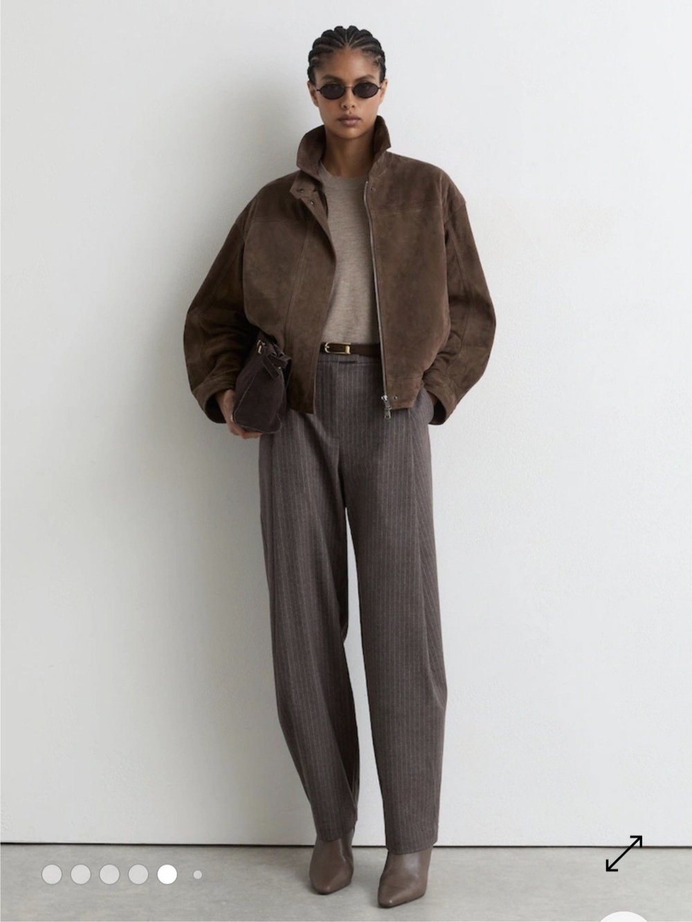 Reiss Cooper Suede Relaxed Fit Jacket 4 $895 - Picture 3 of 15